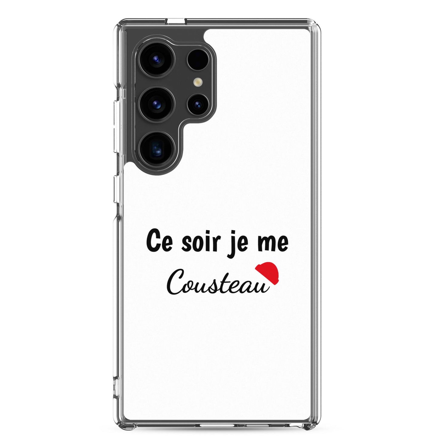 Coque Samsung Ce soir je me cousteau - Sedurro