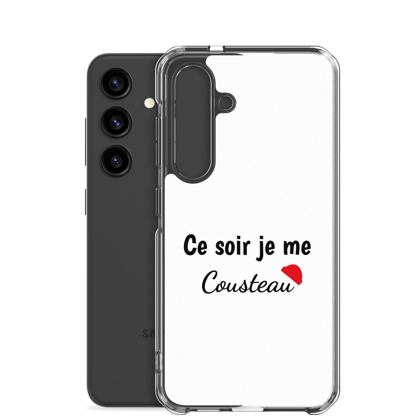 Coque Samsung Ce soir je me cousteau - Sedurro
