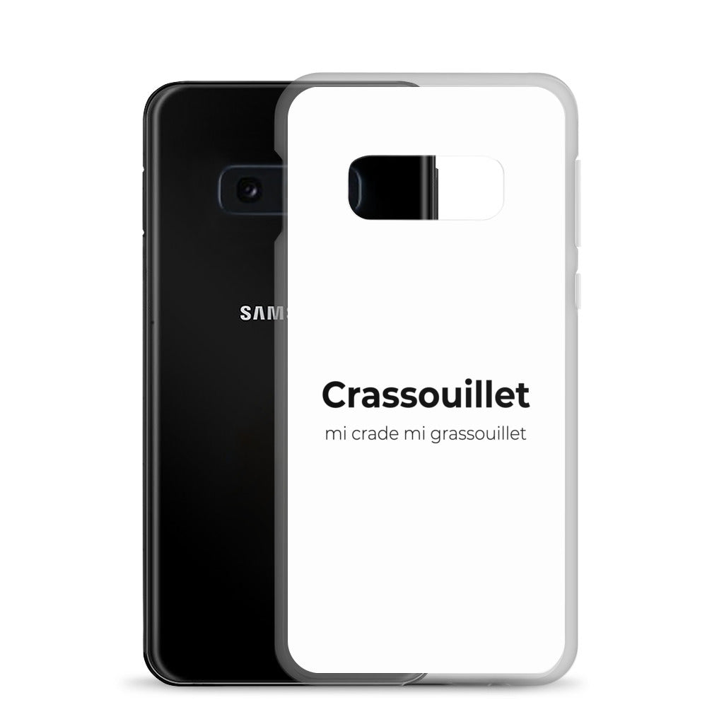 Coque Samsung Crassouillet mi crade mi grassouillet - Sedurro