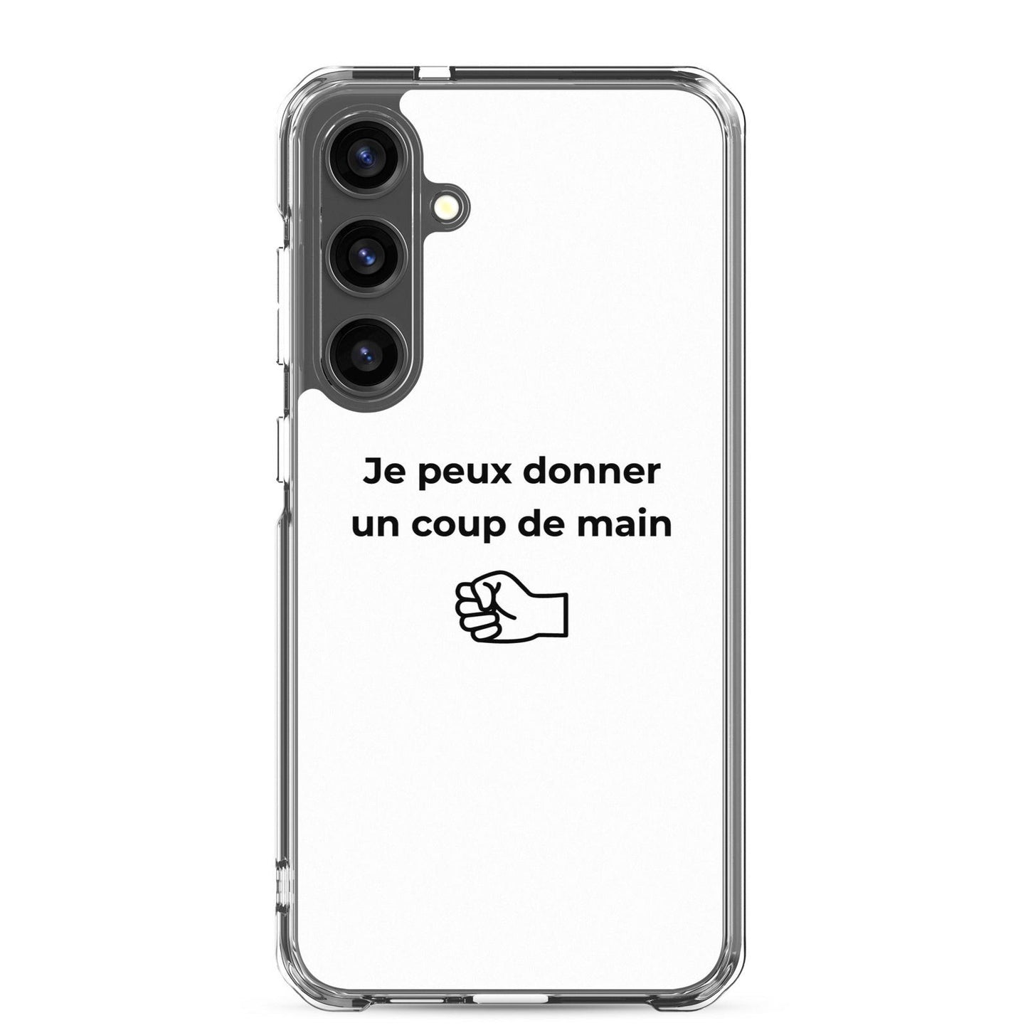 Coque Samsung Je peux donner un coup de main fist - Sedurro