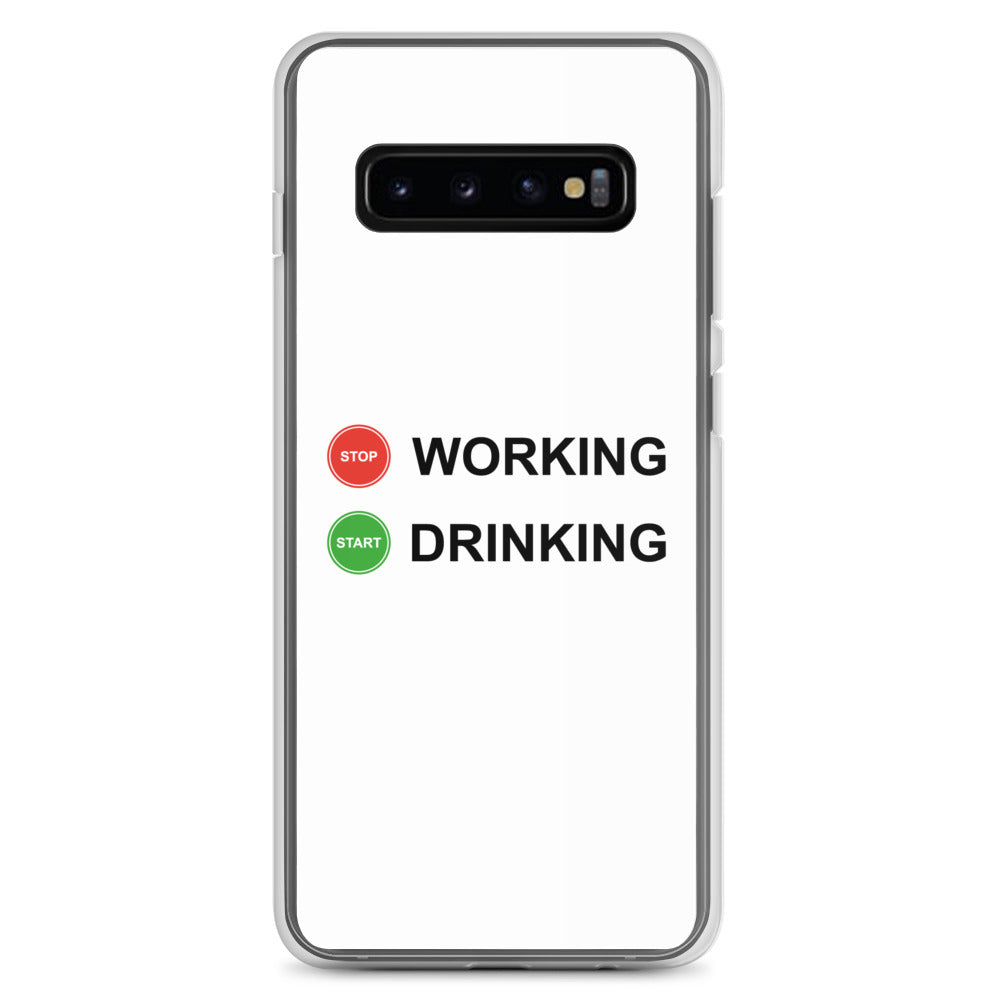 Coque Samsung Stop working start drinking Samsung Galaxy S10+ - Sedurro