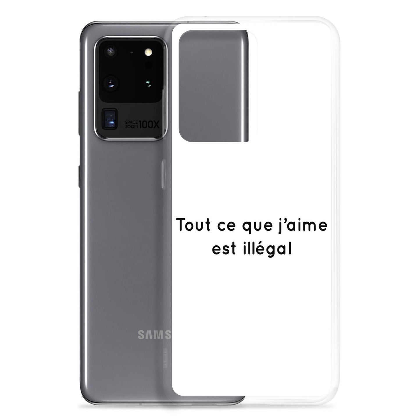 Coque Samsung Tout ce que j'aime est illégal - Sedurro