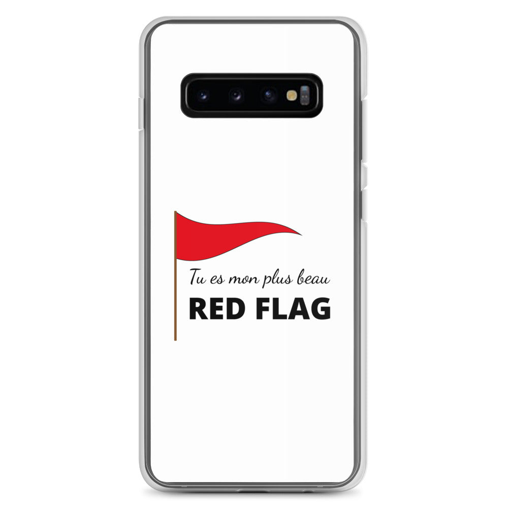 Coque Samsung Tu es mon plus beau red flag - Sedurro