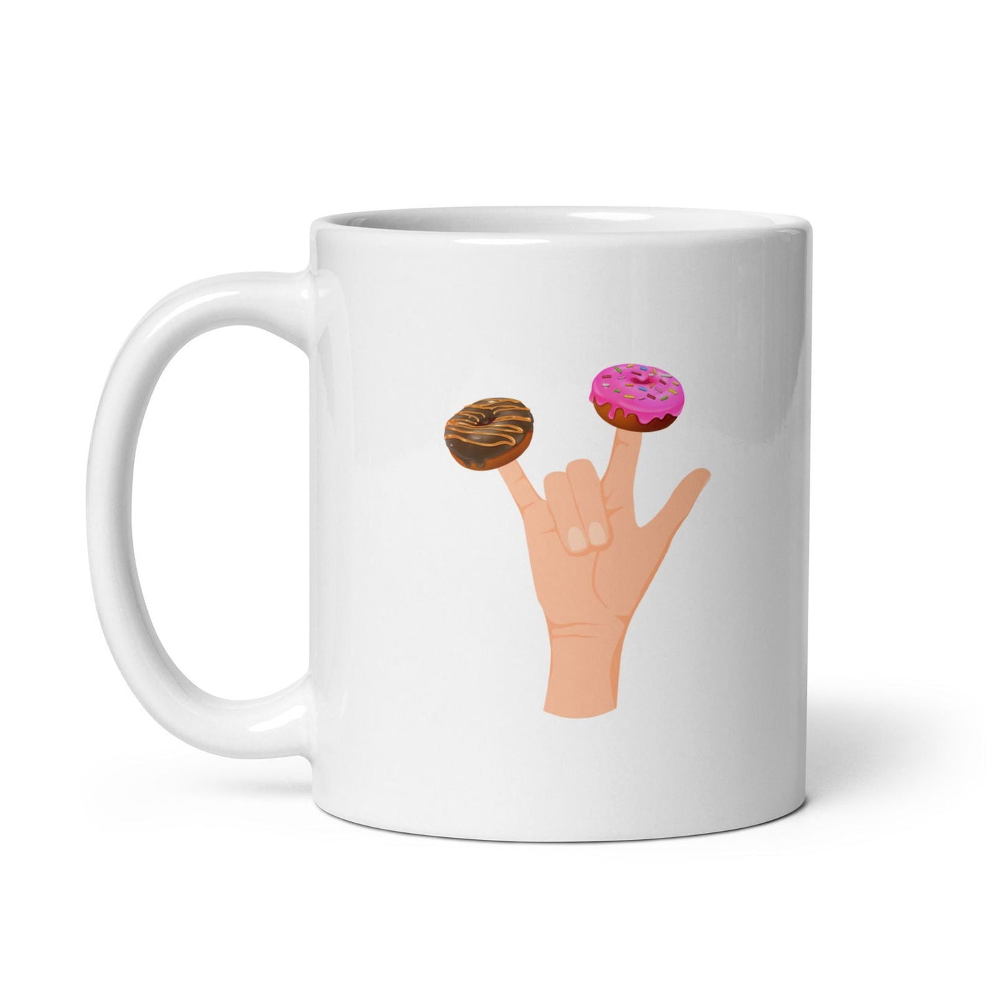 Mug Main donuts deux doigts - Sedurro
