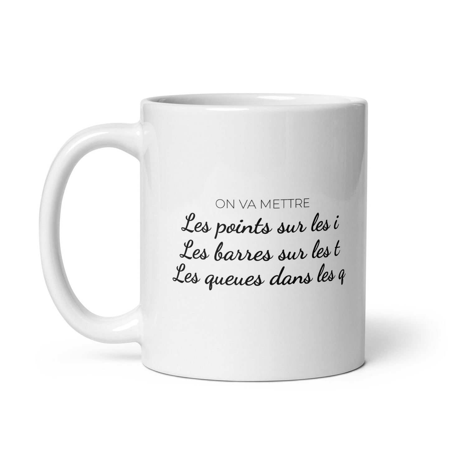 Mug On va mettre les points sur les i les barres sur les T les queues dans les Q - Sedurro
