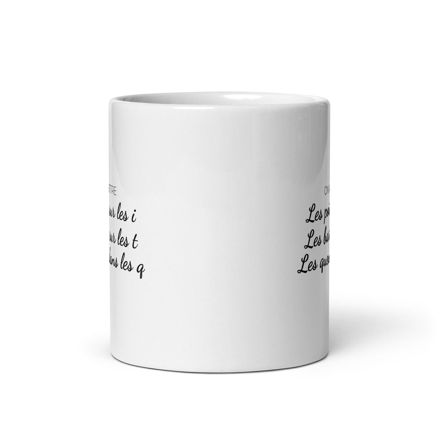 Mug On va mettre les points sur les i les barres sur les T les queues dans les Q - Sedurro