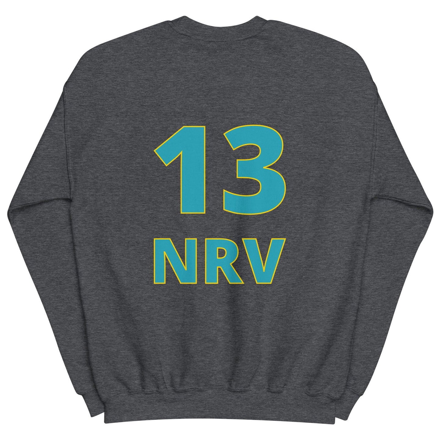 Sweat unisexe col rond 13NRV maillot foot - Sedurro