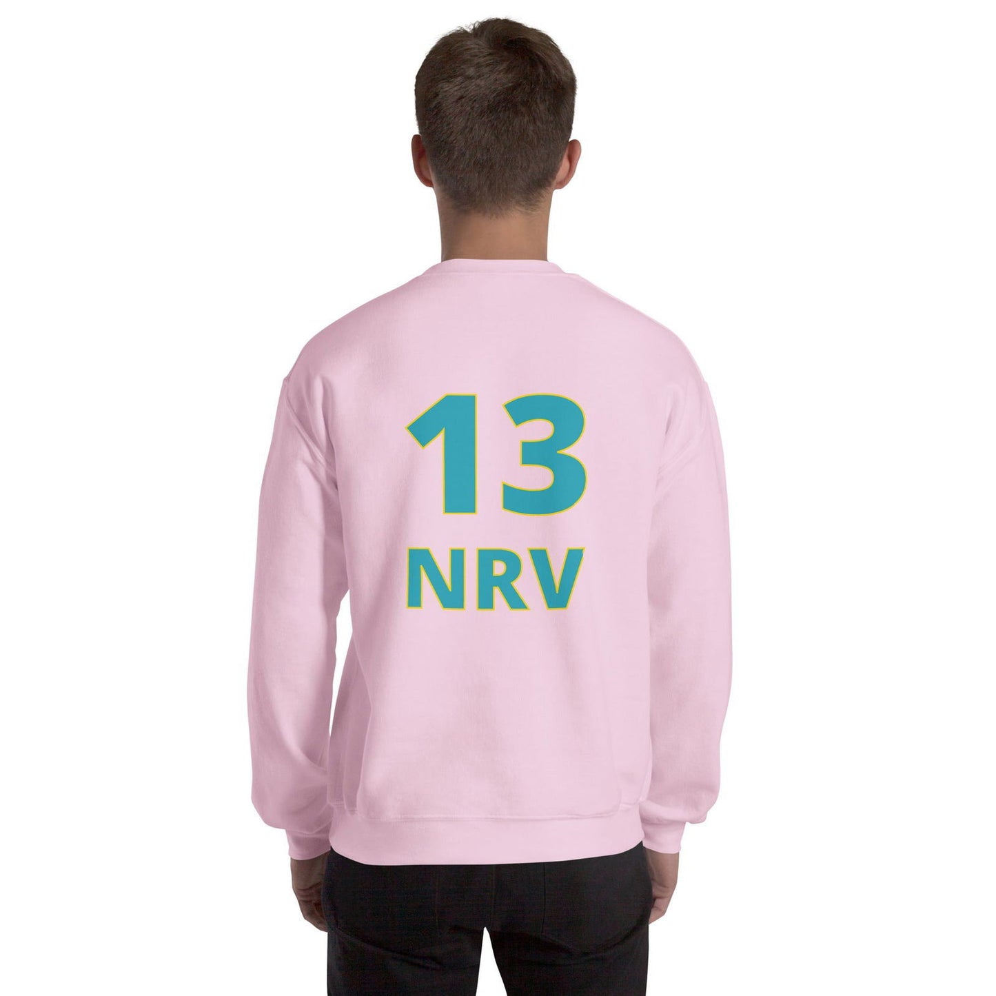 Sweat unisexe col rond 13NRV maillot foot - Sedurro