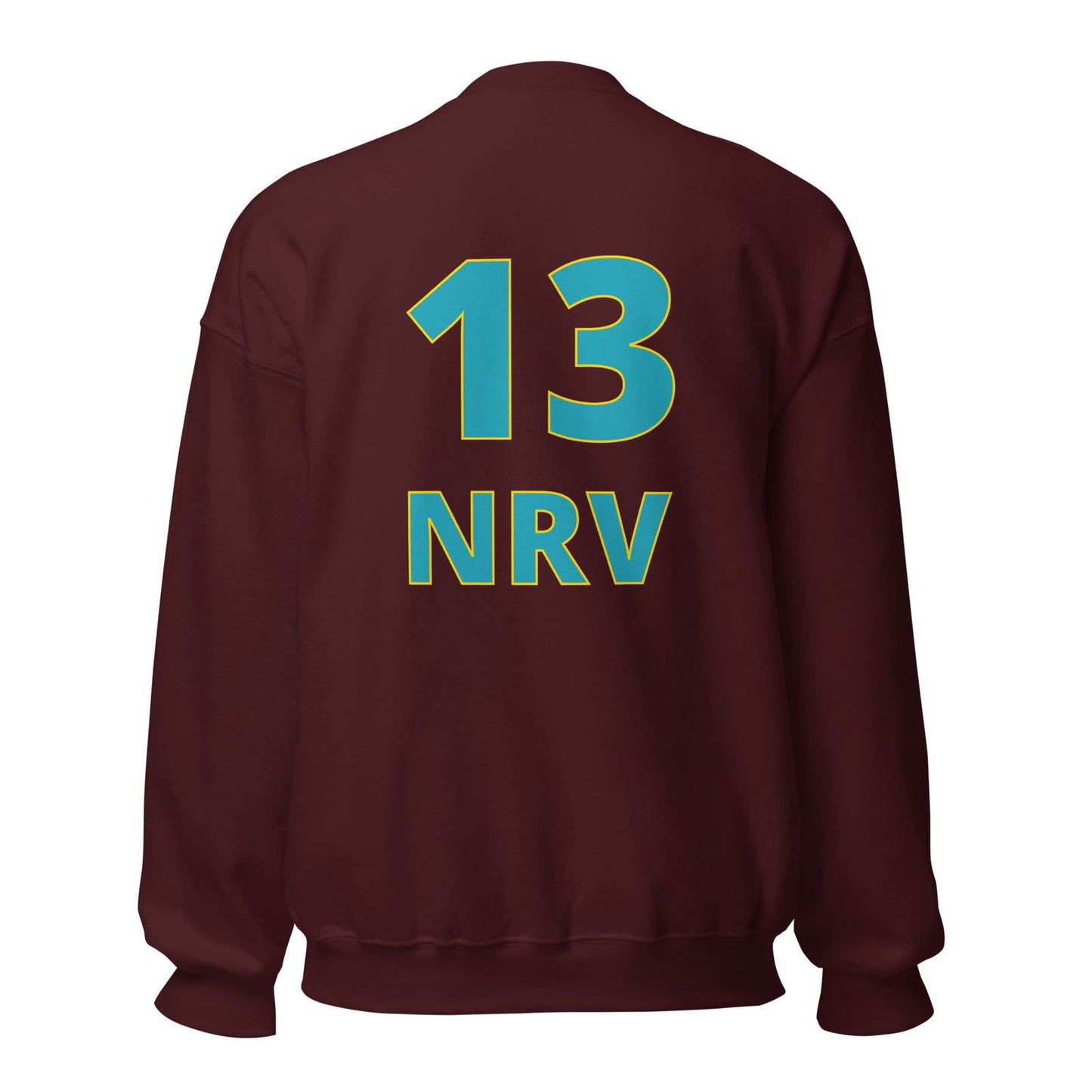 Sweat unisexe col rond 13NRV maillot foot - Sedurro