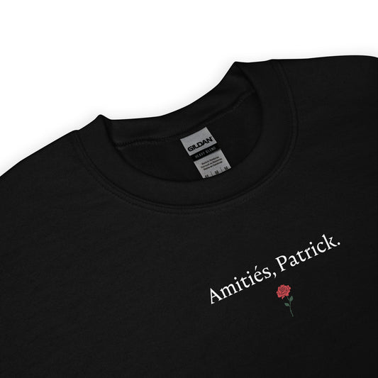 Sweat unisexe col rond Amitiés Patrick - Sedurro