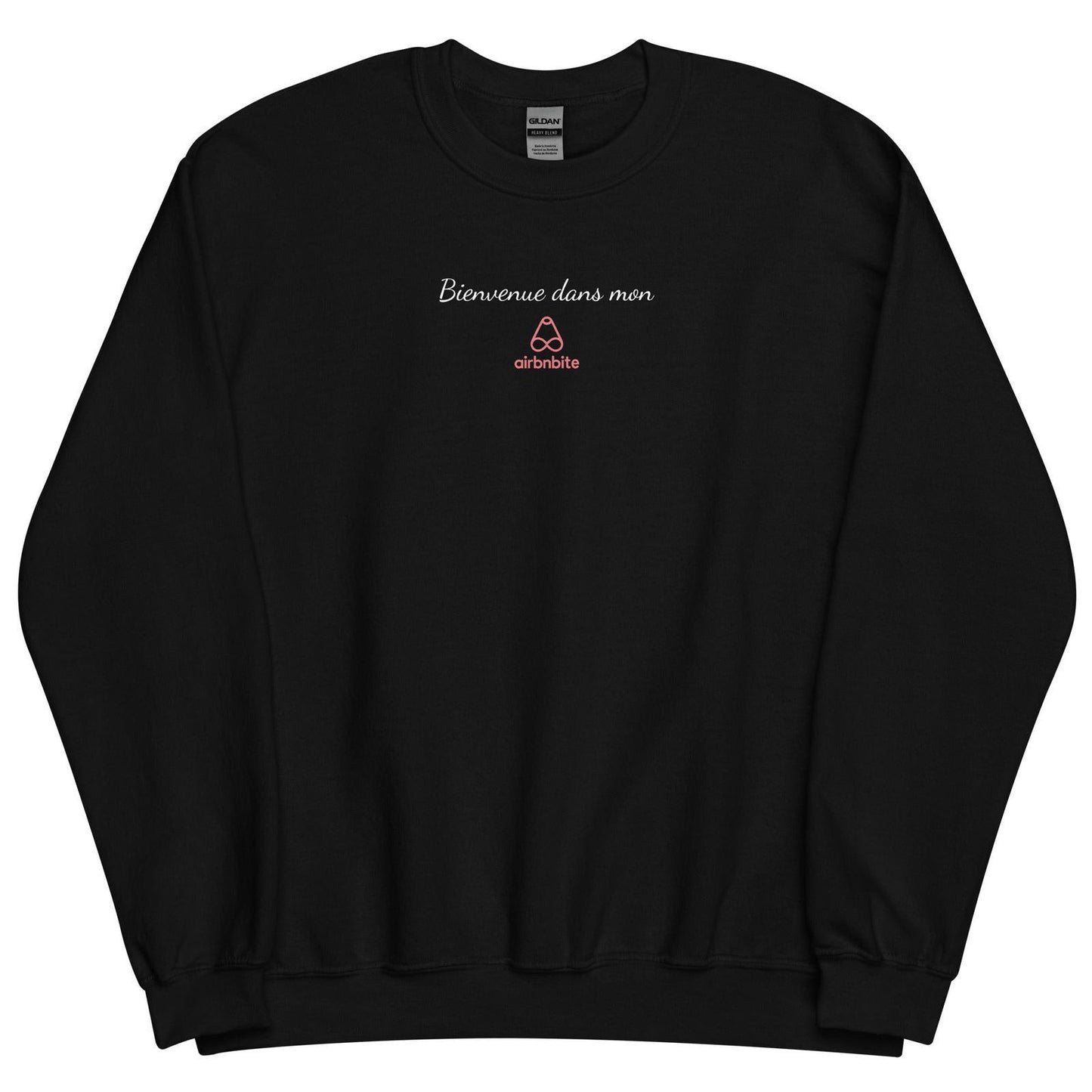 Sweat unisexe col rond Bienvenue dans mon airbnbite - Sedurro