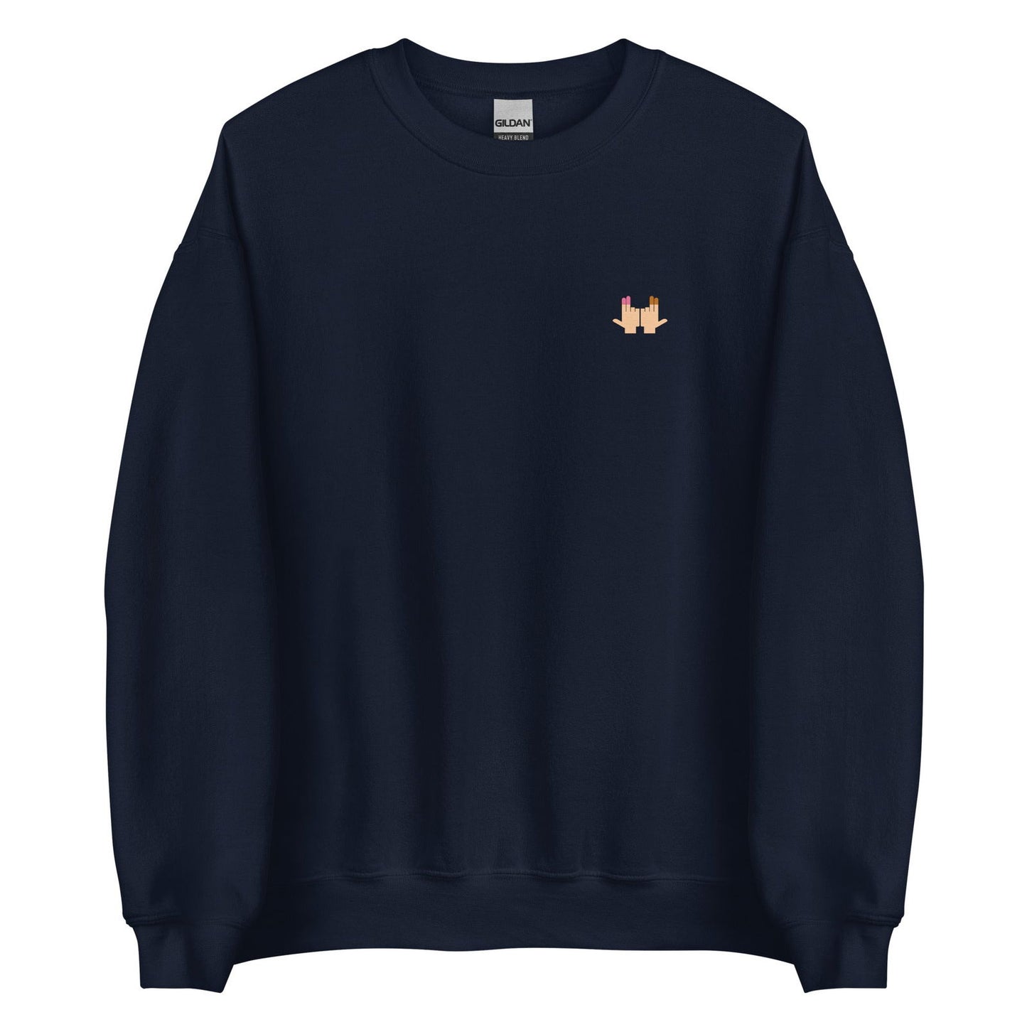 Sweat unisexe col rond DP Double péné signe du J seul - Sedurro