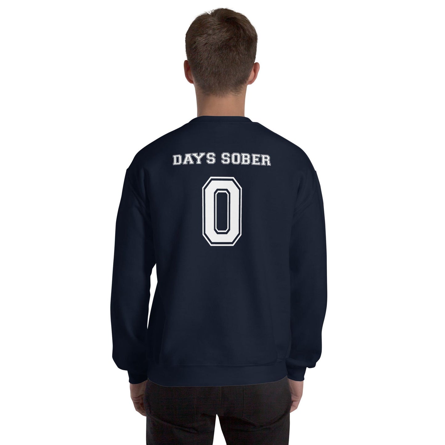 Sweat unisexe col rond Days sober 0 - Sedurro