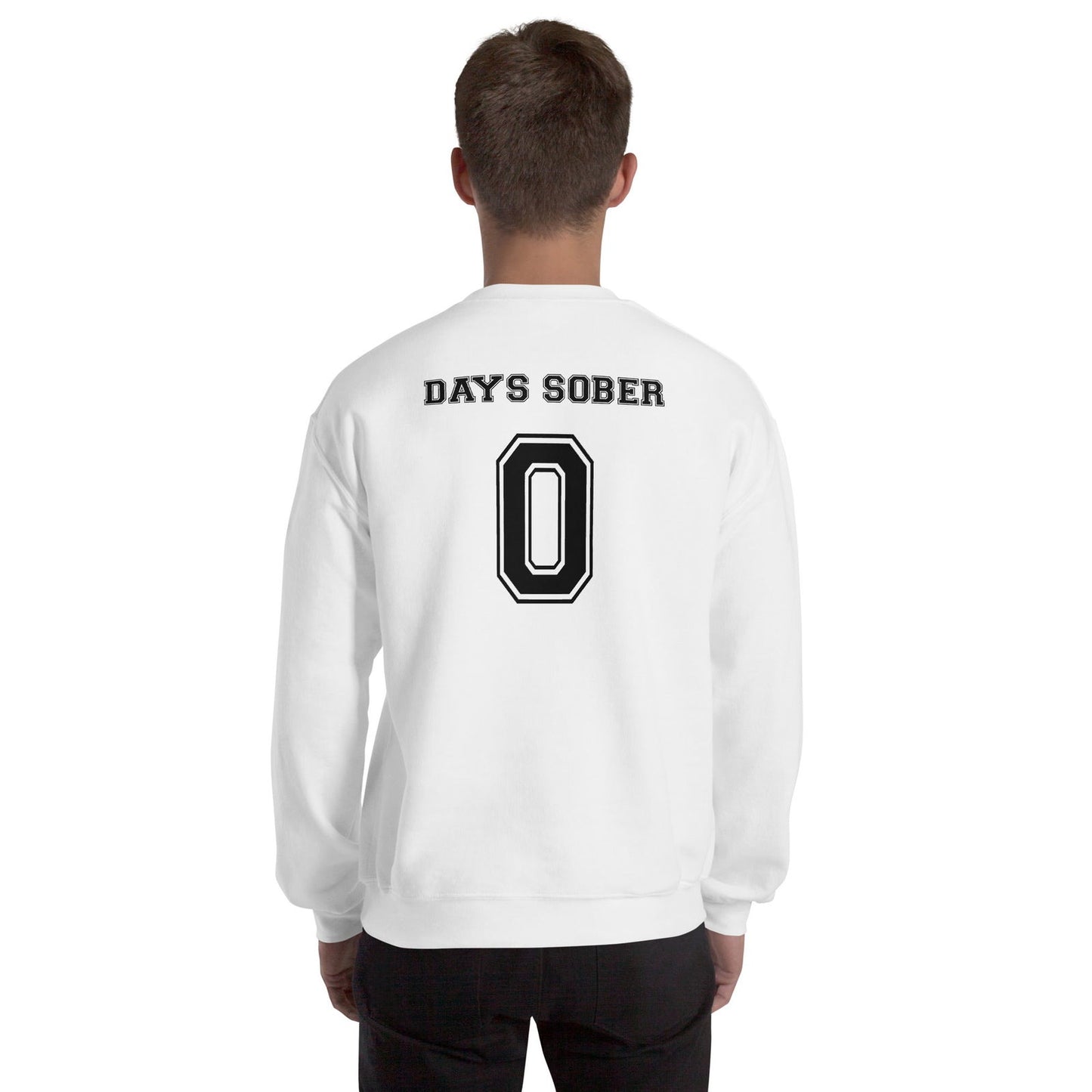 Sweat unisexe col rond Days sober 0 - Sedurro