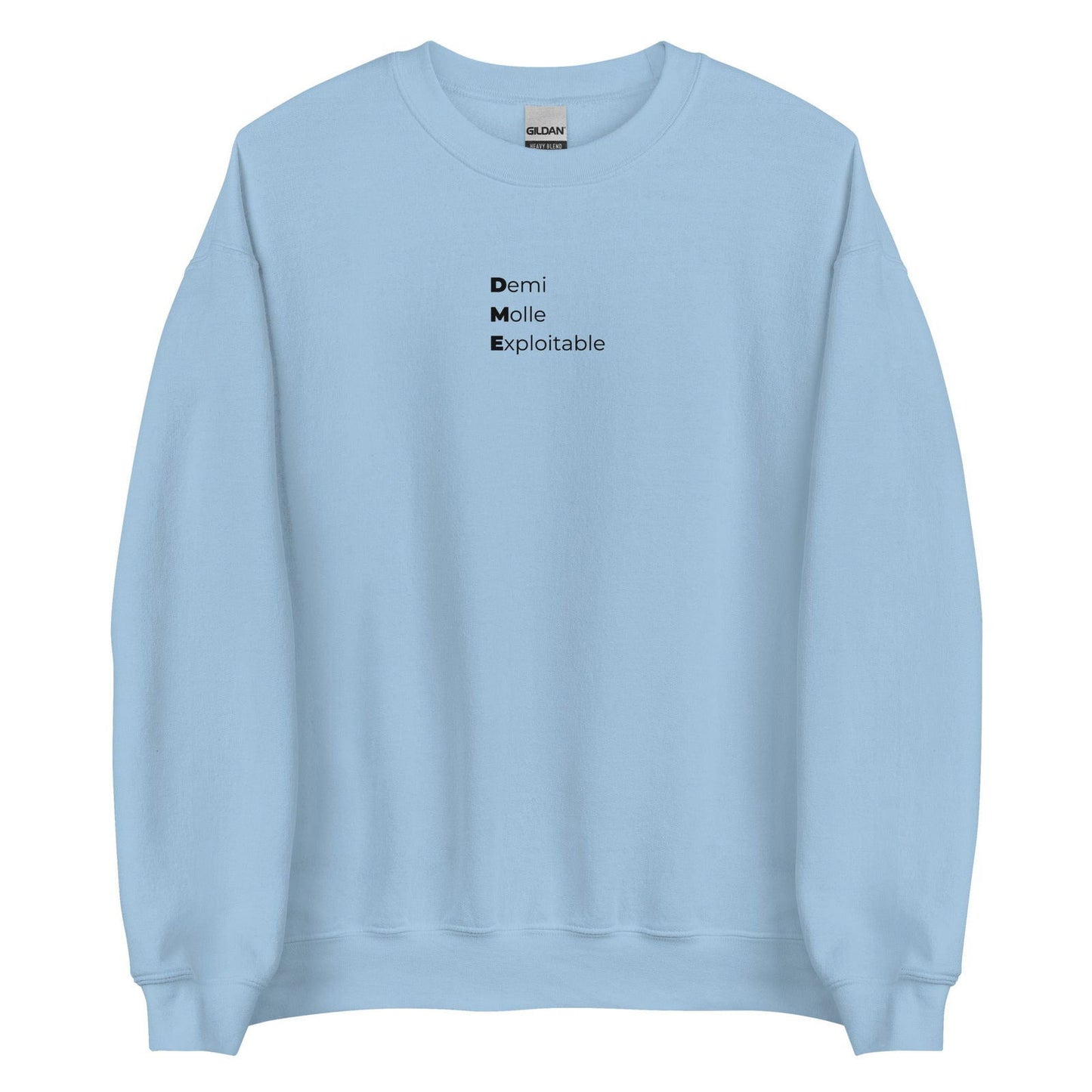 Sweat unisexe col rond Demi molle exploitable - Sedurro