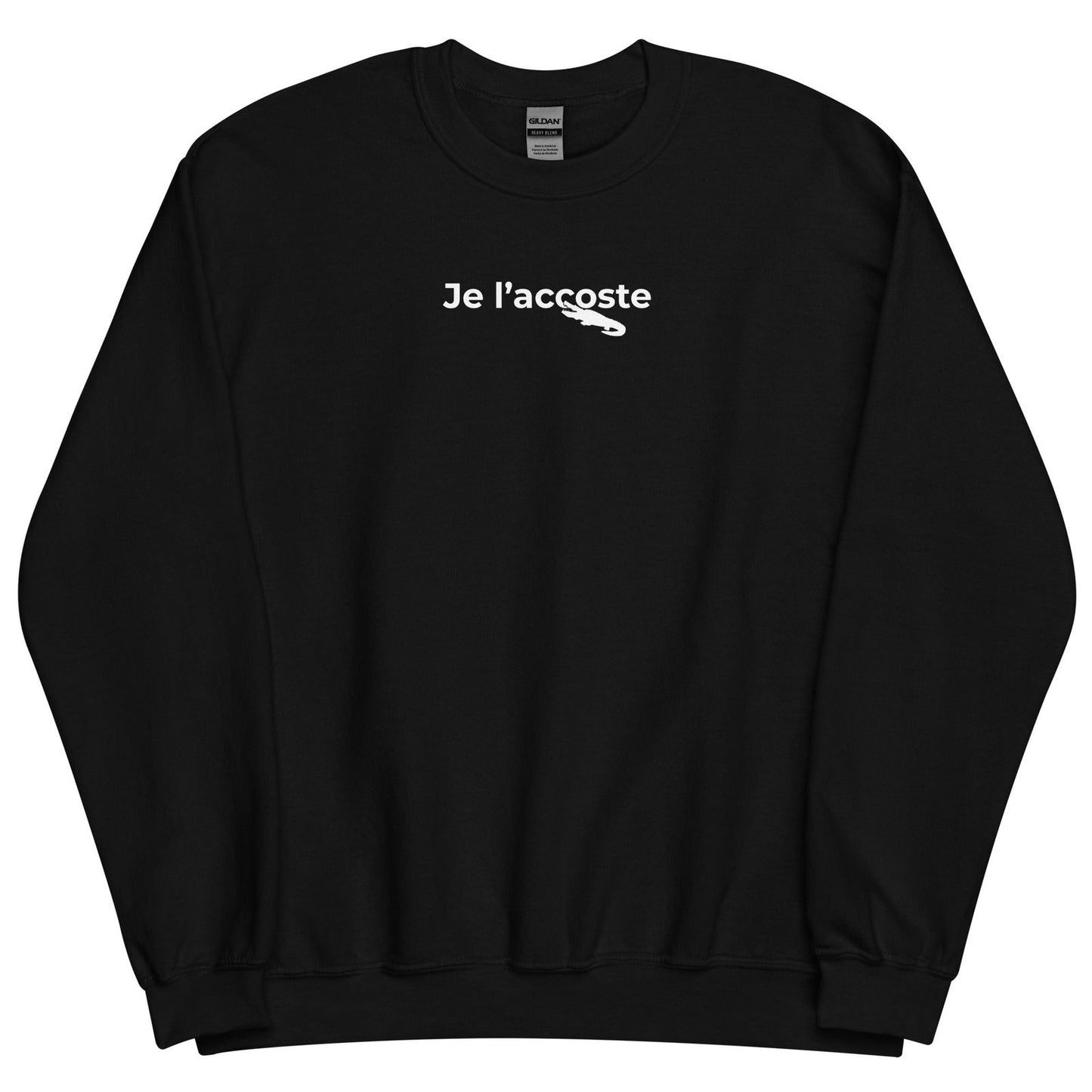 Sweat unisexe col rond Je l'accoste - Sedurro