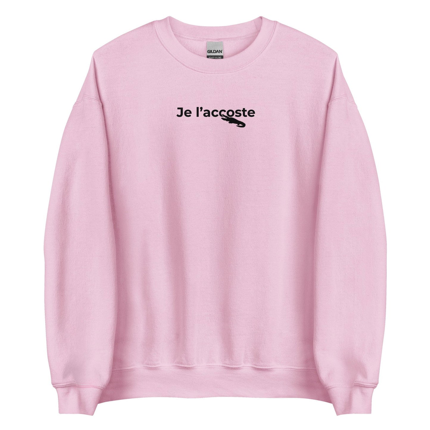 Sweat unisexe col rond Je l'accoste - Sedurro
