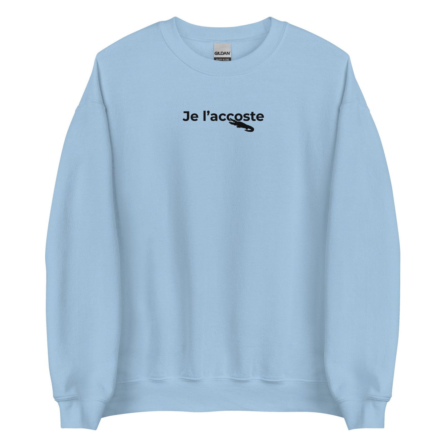 Sweat unisexe col rond Je l'accoste - Sedurro