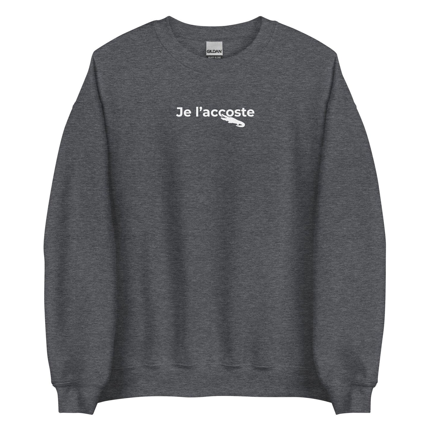 Sweat unisexe col rond Je l'accoste - Sedurro