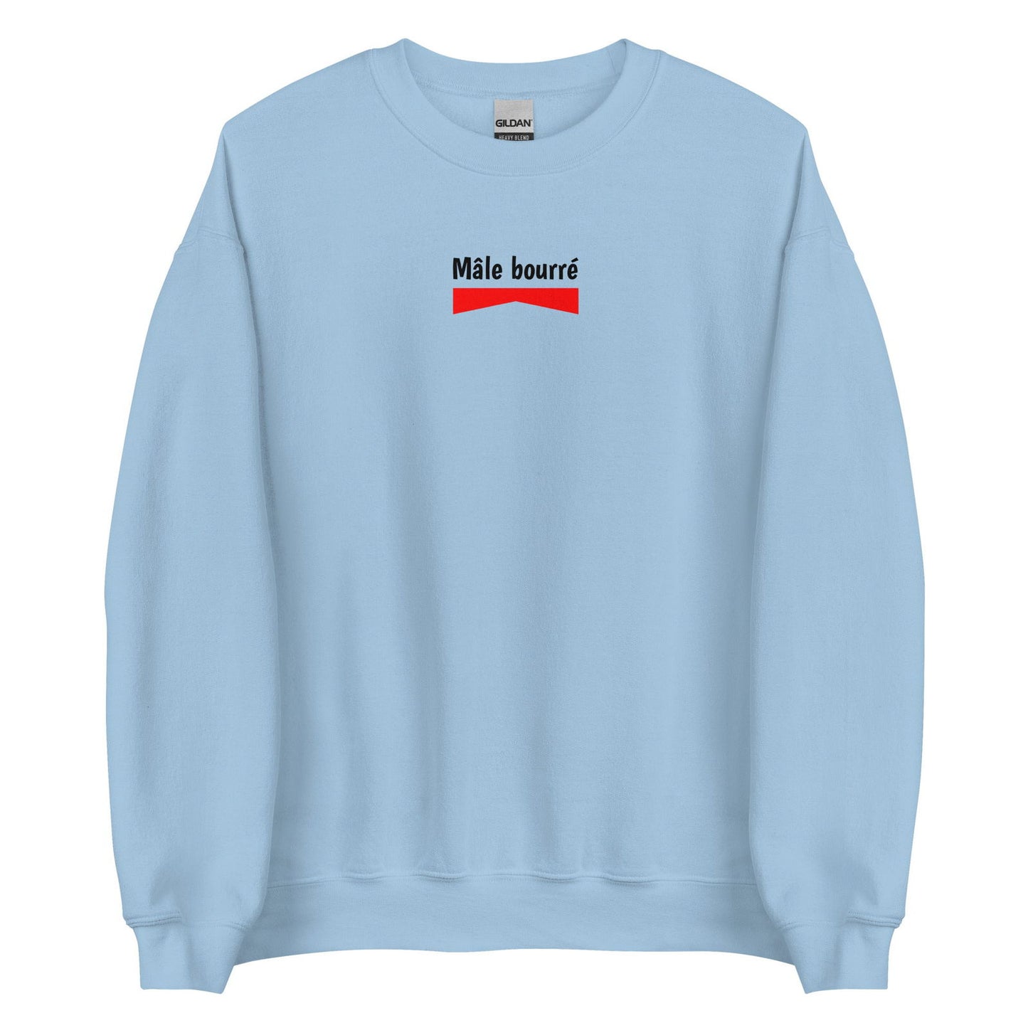 Sweat unisexe col rond Mâle bourré - Sedurro