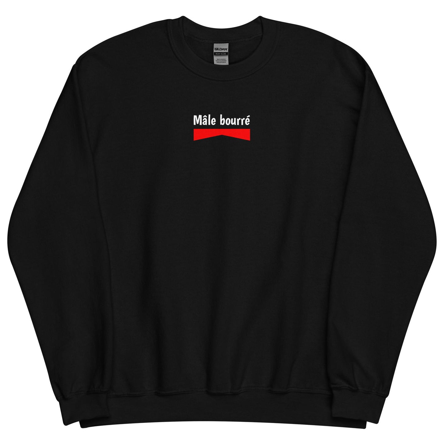Sweat unisexe col rond Mâle bourré - Sedurro