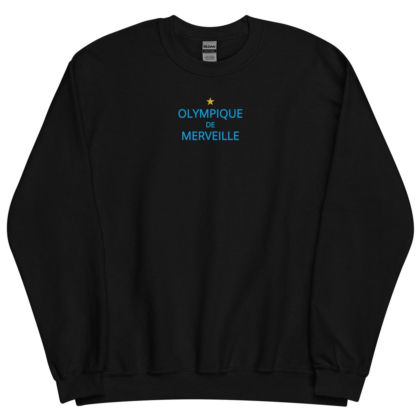Sweat unisexe col rond Olympique de merveille - Sedurro