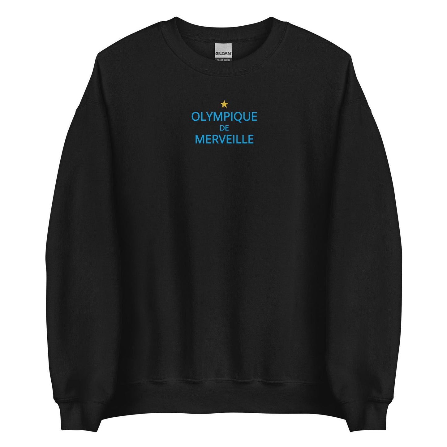 Sweat unisexe col rond Olympique de merveille - Sedurro