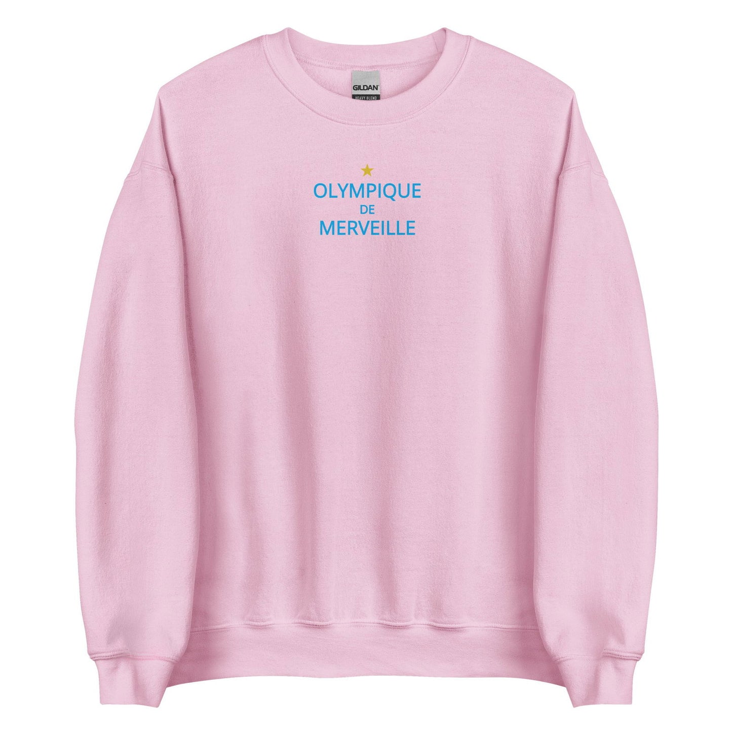 Sweat unisexe col rond Olympique de merveille - Sedurro