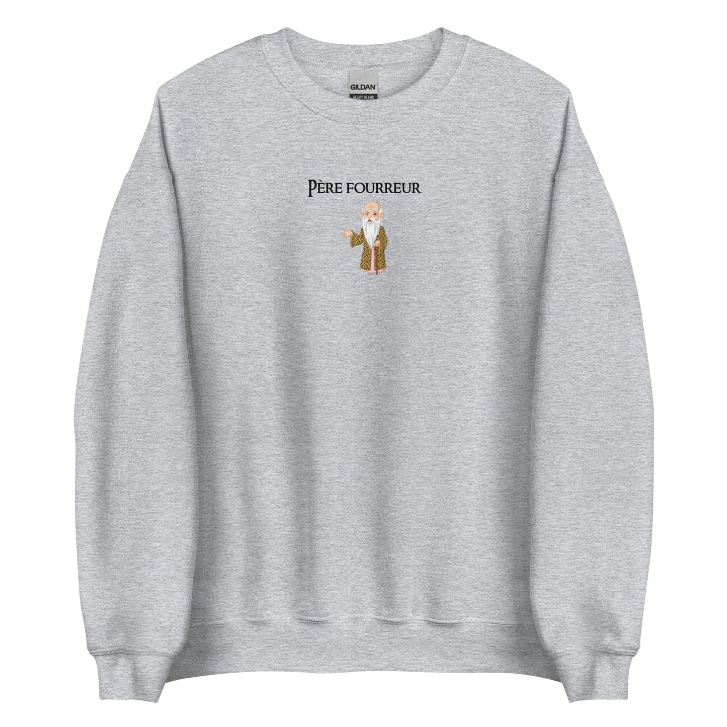 Sweat unisexe col rond Père fourreur - Sedurro