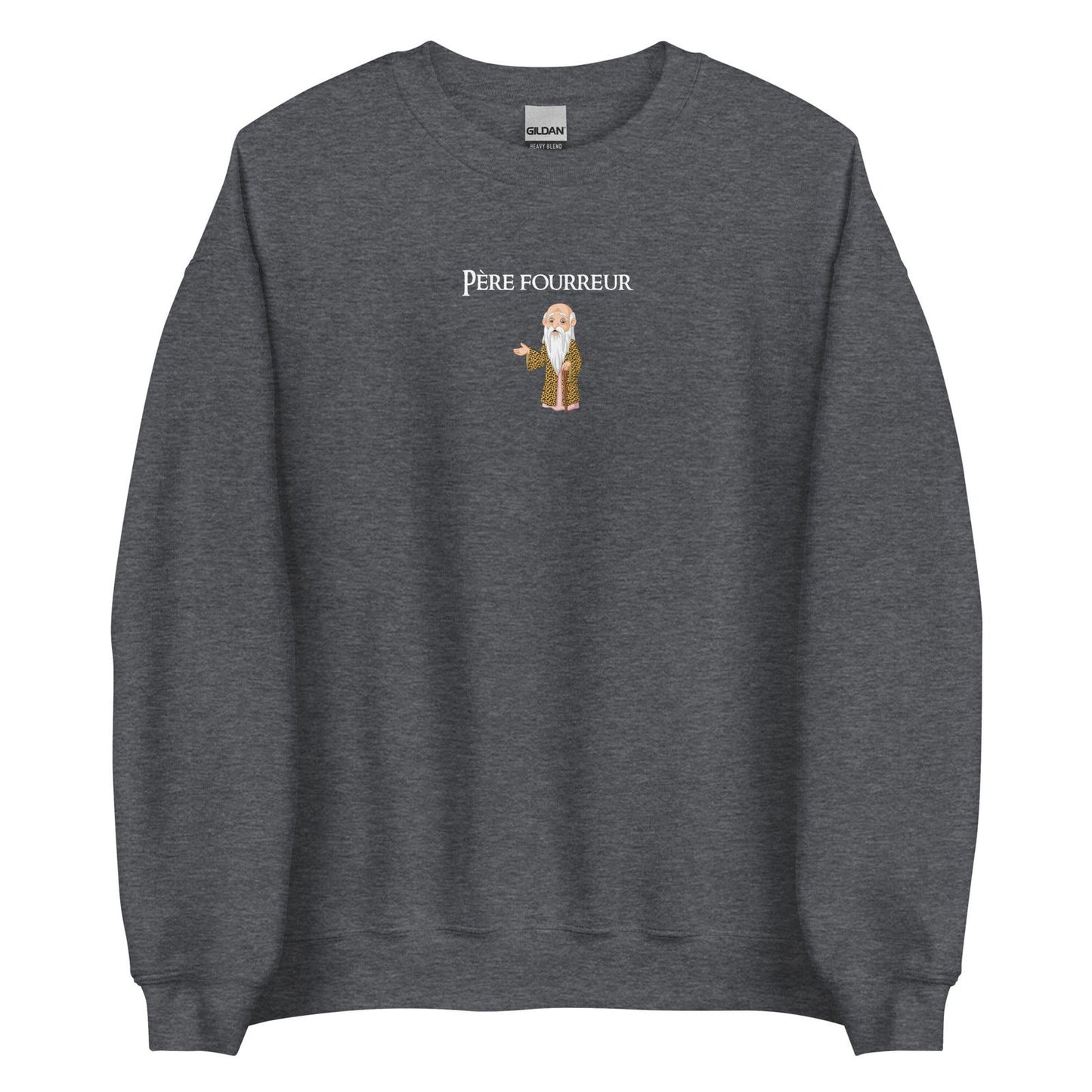 Sweat unisexe col rond Père fourreur - Sedurro