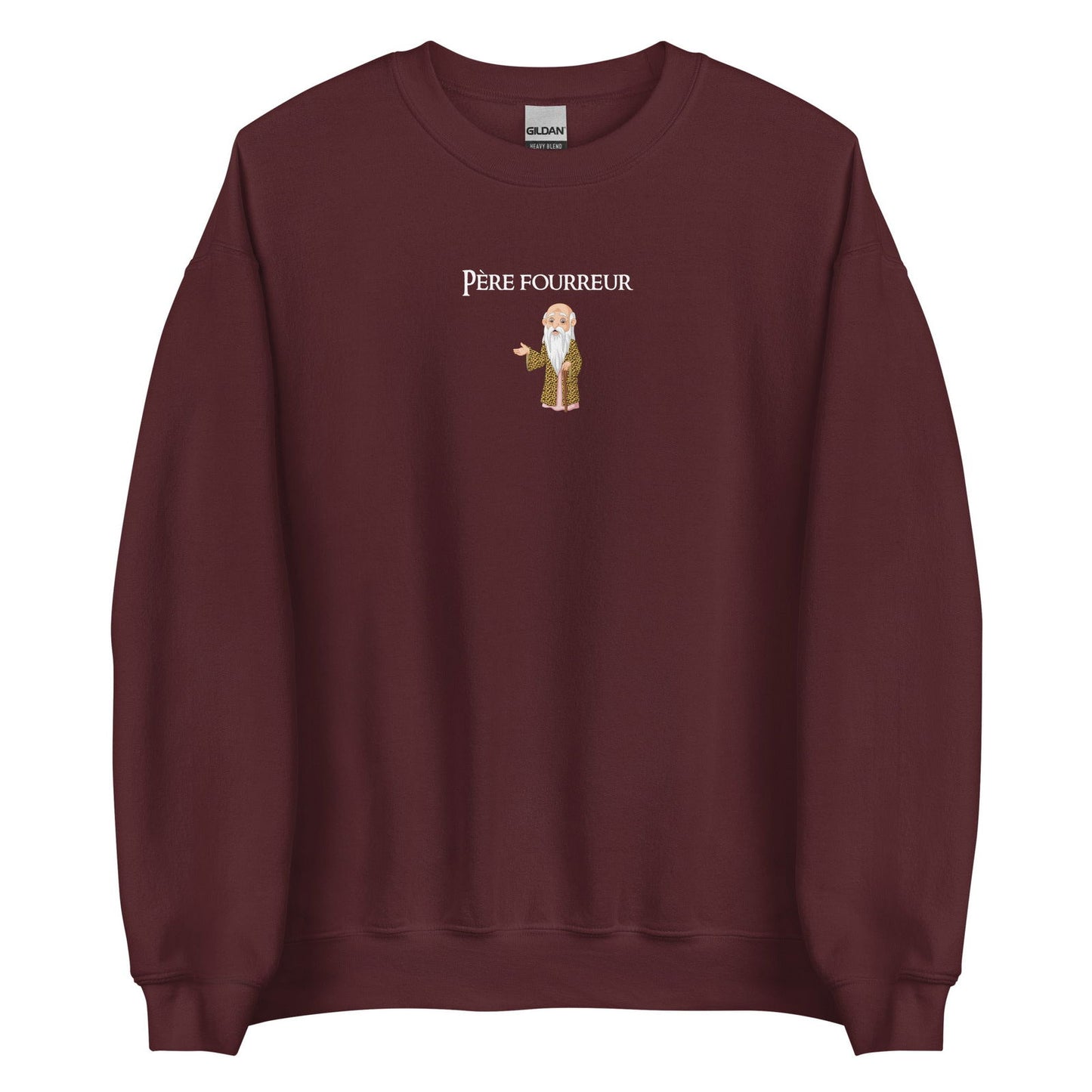 Sweat unisexe col rond Père fourreur - Sedurro