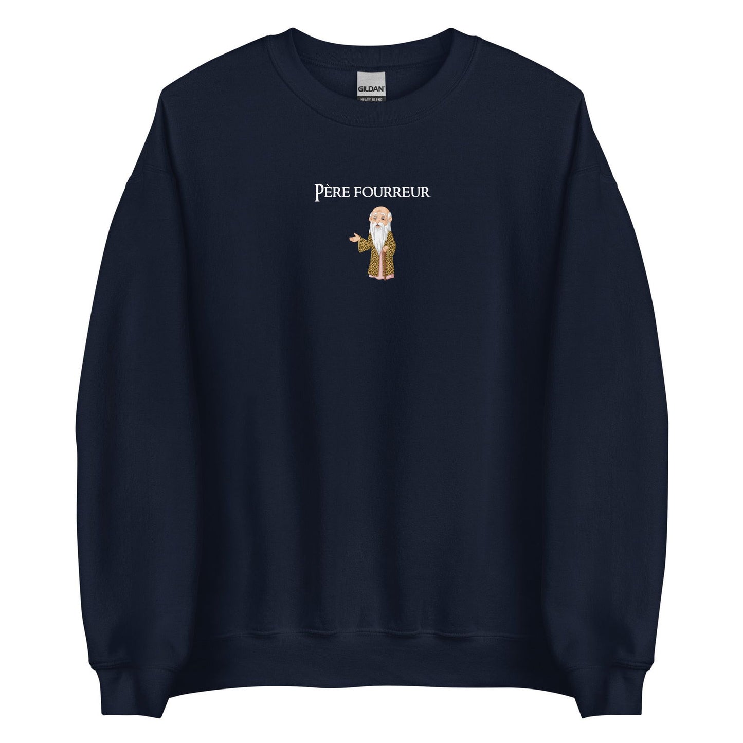 Sweat unisexe col rond Père fourreur - Sedurro