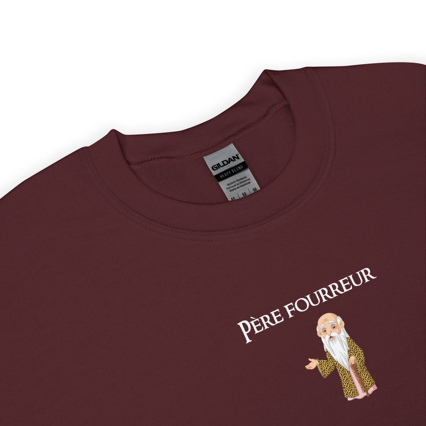 Sweat unisexe col rond Père fourreur - Sedurro