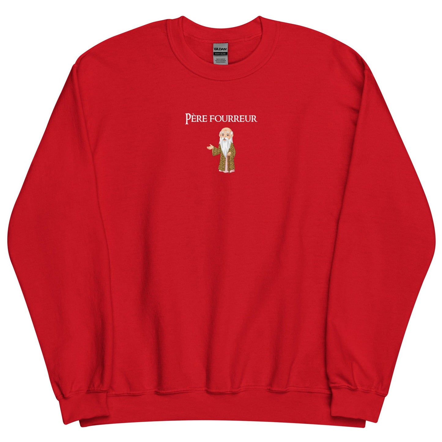 Sweat unisexe col rond Père fourreur - Sedurro