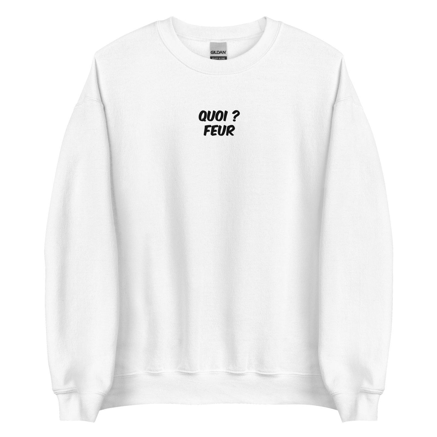 Sweat unisexe col rond Quoi feur - Sedurro
