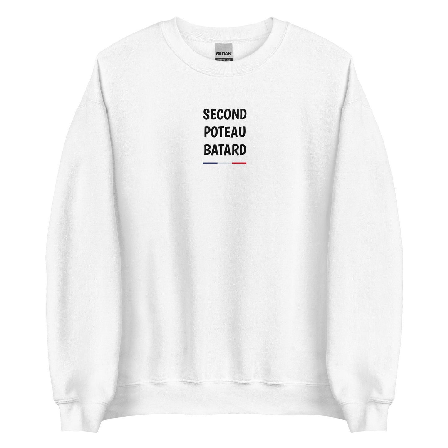 Sweat unisexe col rond Second poteau batard - Sedurro