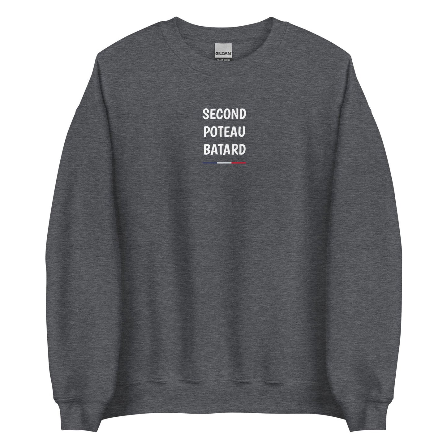 Sweat unisexe col rond Second poteau batard - Sedurro