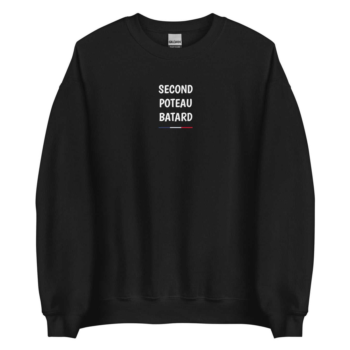 Sweat unisexe col rond Second poteau batard - Sedurro