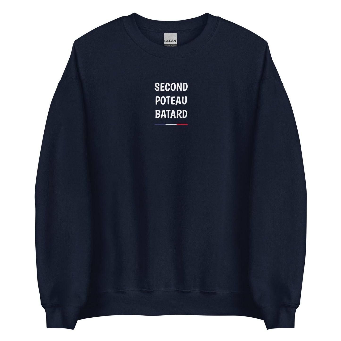 Sweat unisexe col rond Second poteau batard - Sedurro