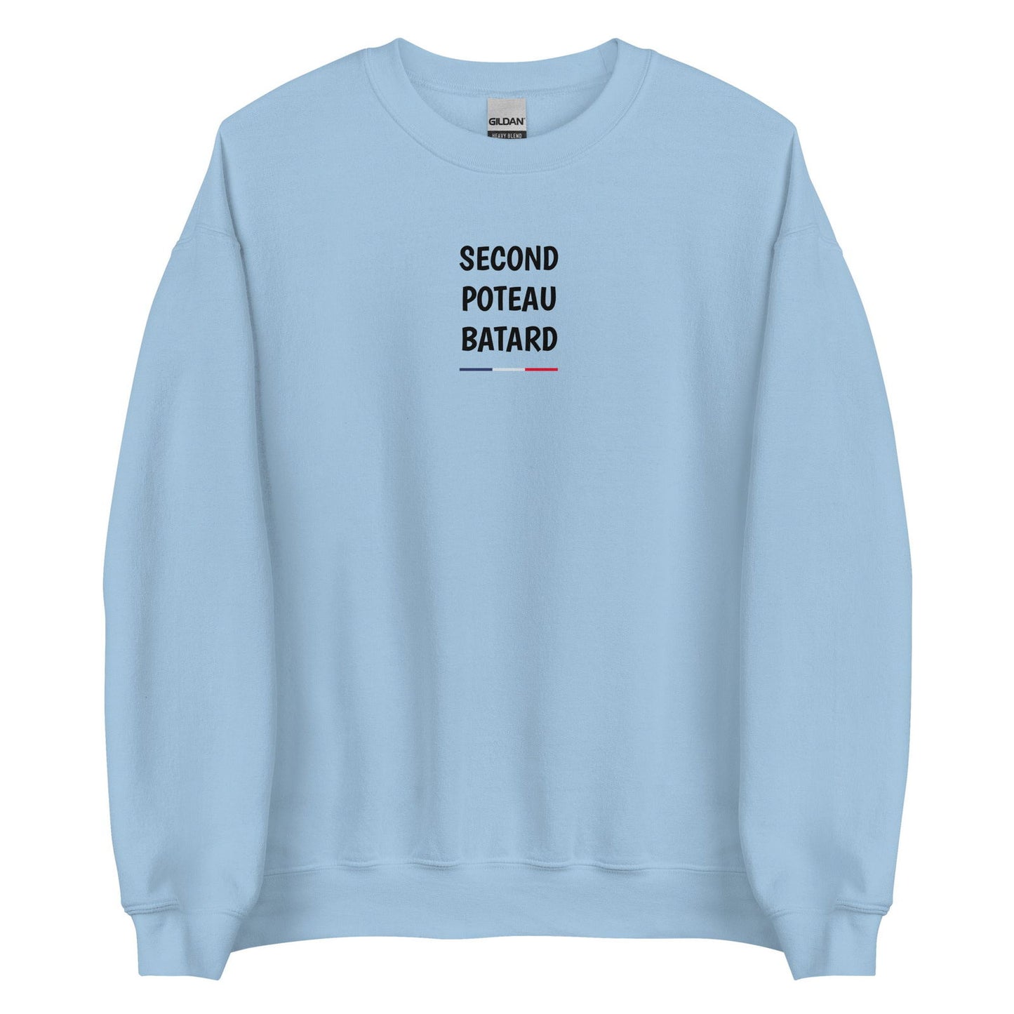 Sweat unisexe col rond Second poteau batard - Sedurro