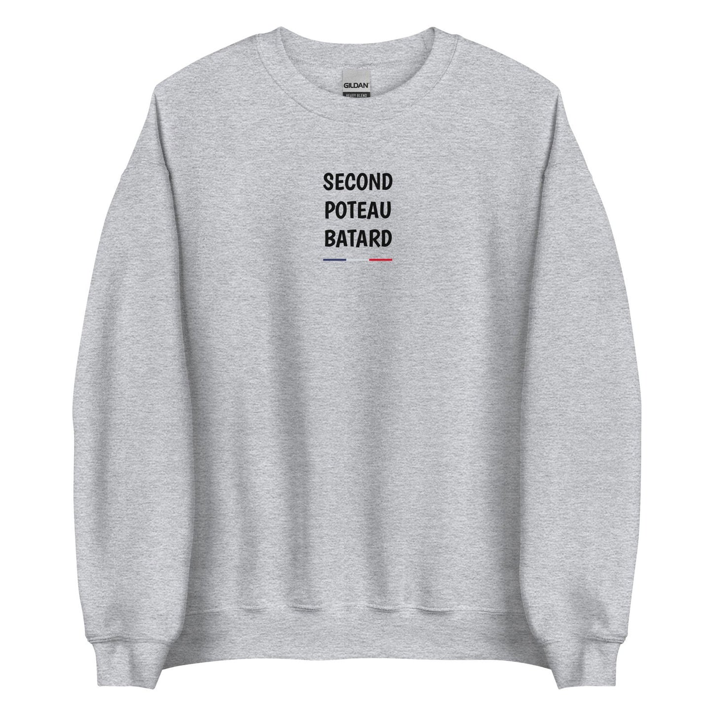 Sweat unisexe col rond Second poteau batard - Sedurro