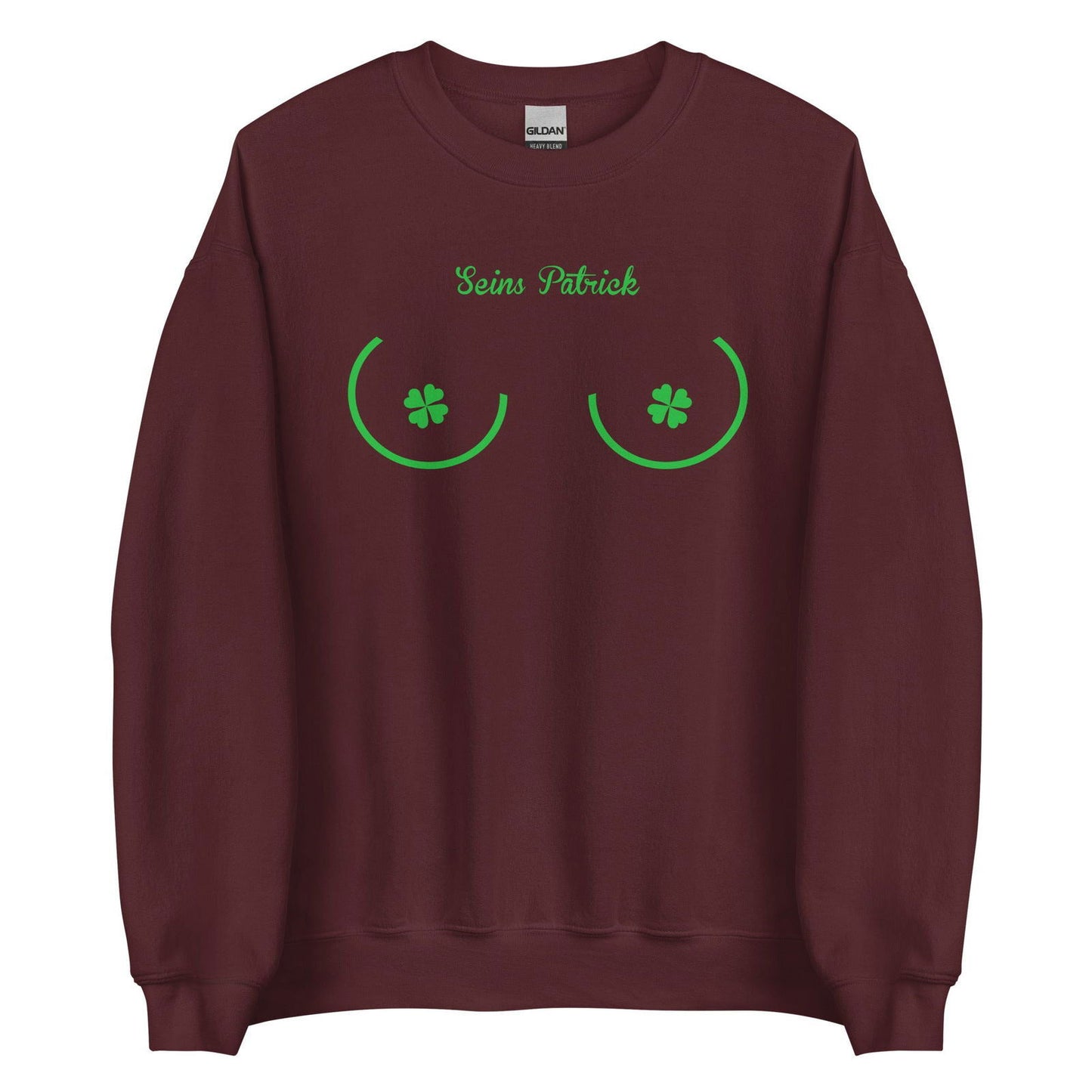 Sweat unisexe col rond Seins Saint Patrick - Sedurro