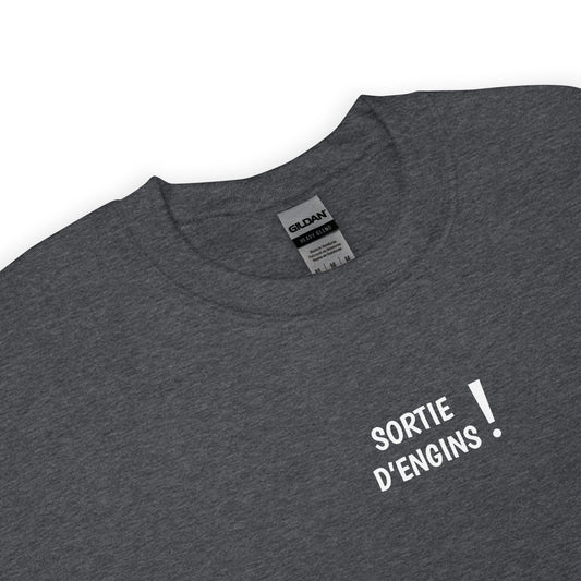 Sweat unisexe col rond Sortie d'engins - Sedurro