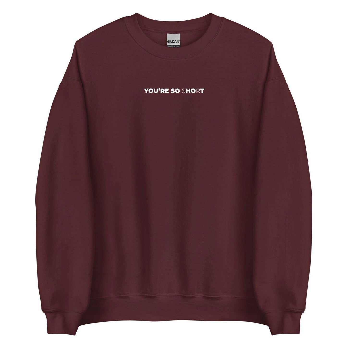 Sweat unisexe col rond You are so hot short - Sedurro