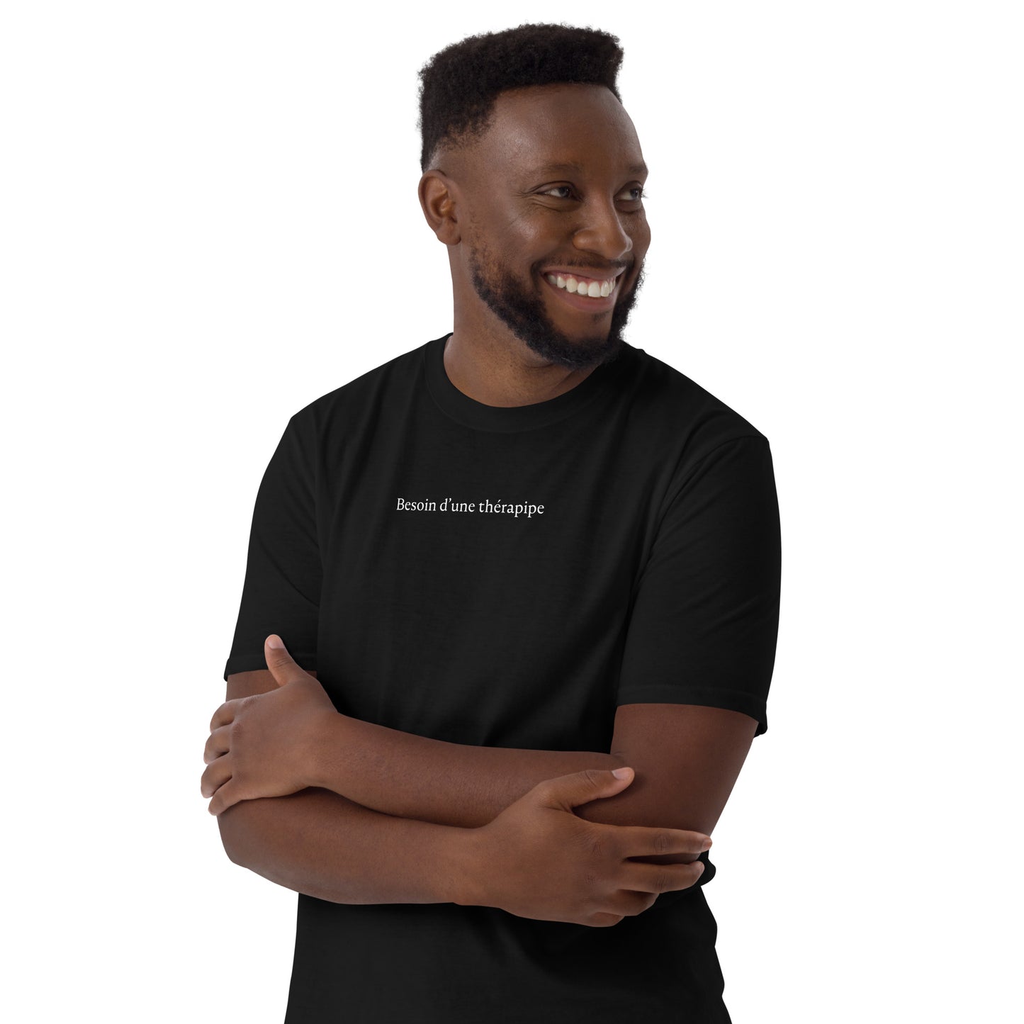 T-shirt unisexe Besoin d'une thérapipe - Sedurro
