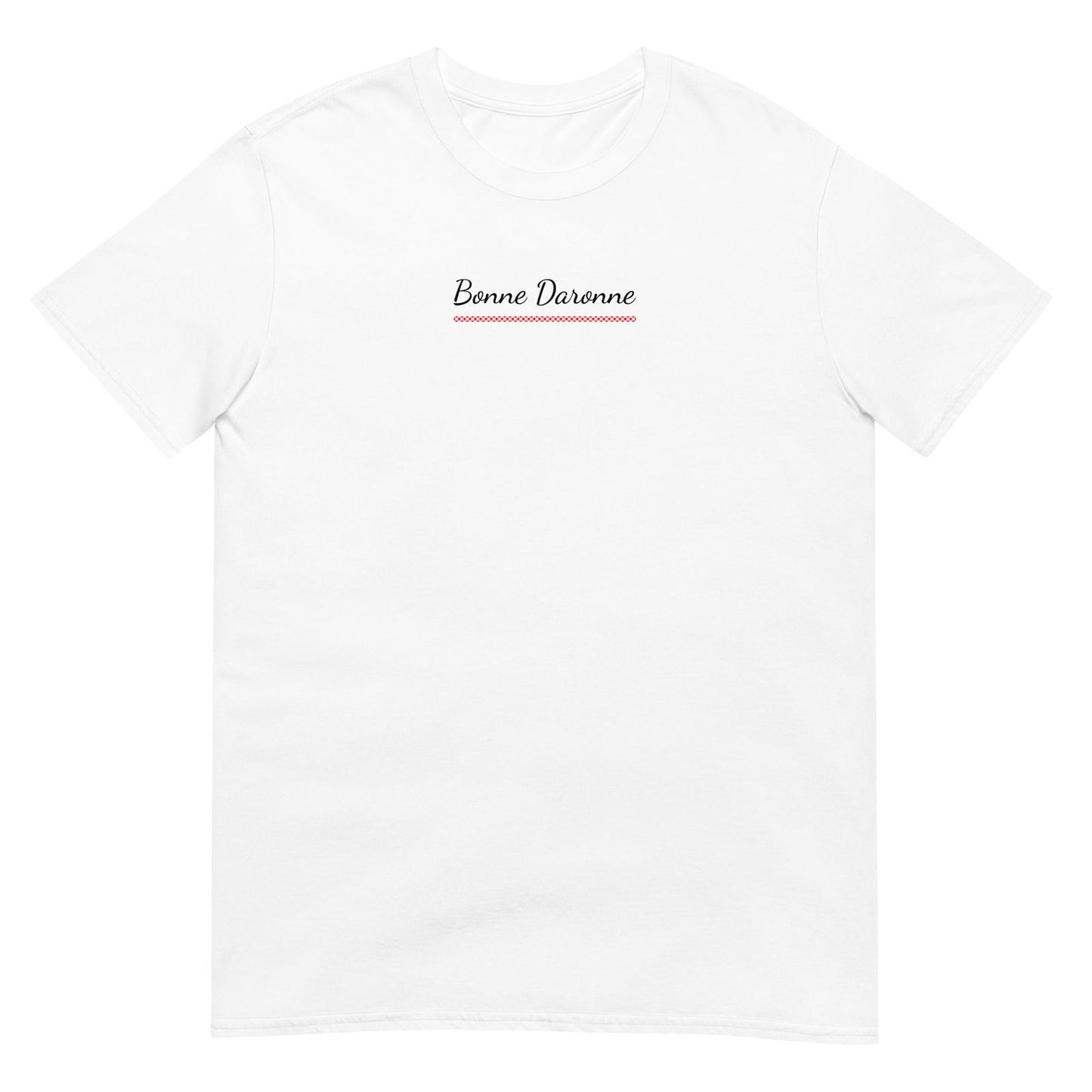 T-shirt unisexe Bonne daronne Blanc - Sedurro