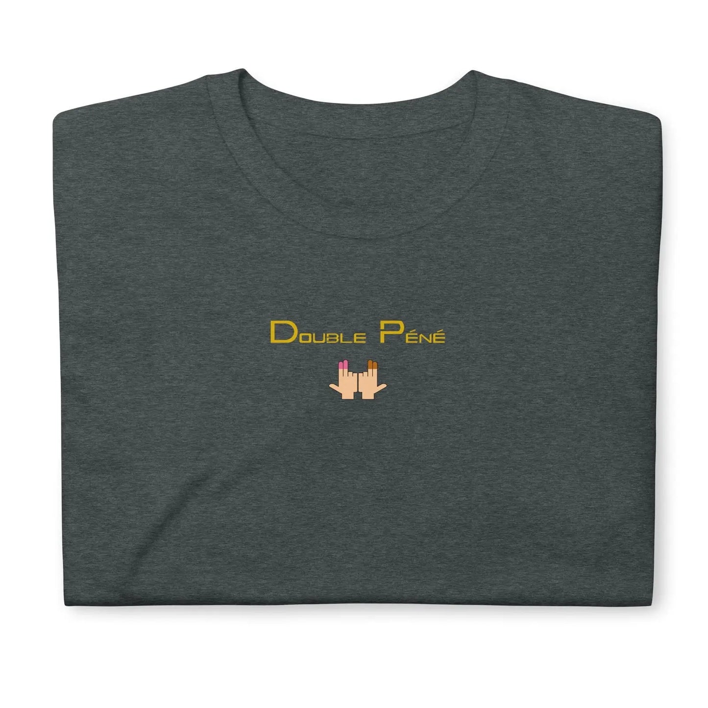 T-shirt unisexe DP Double péné signe du J - Sedurro