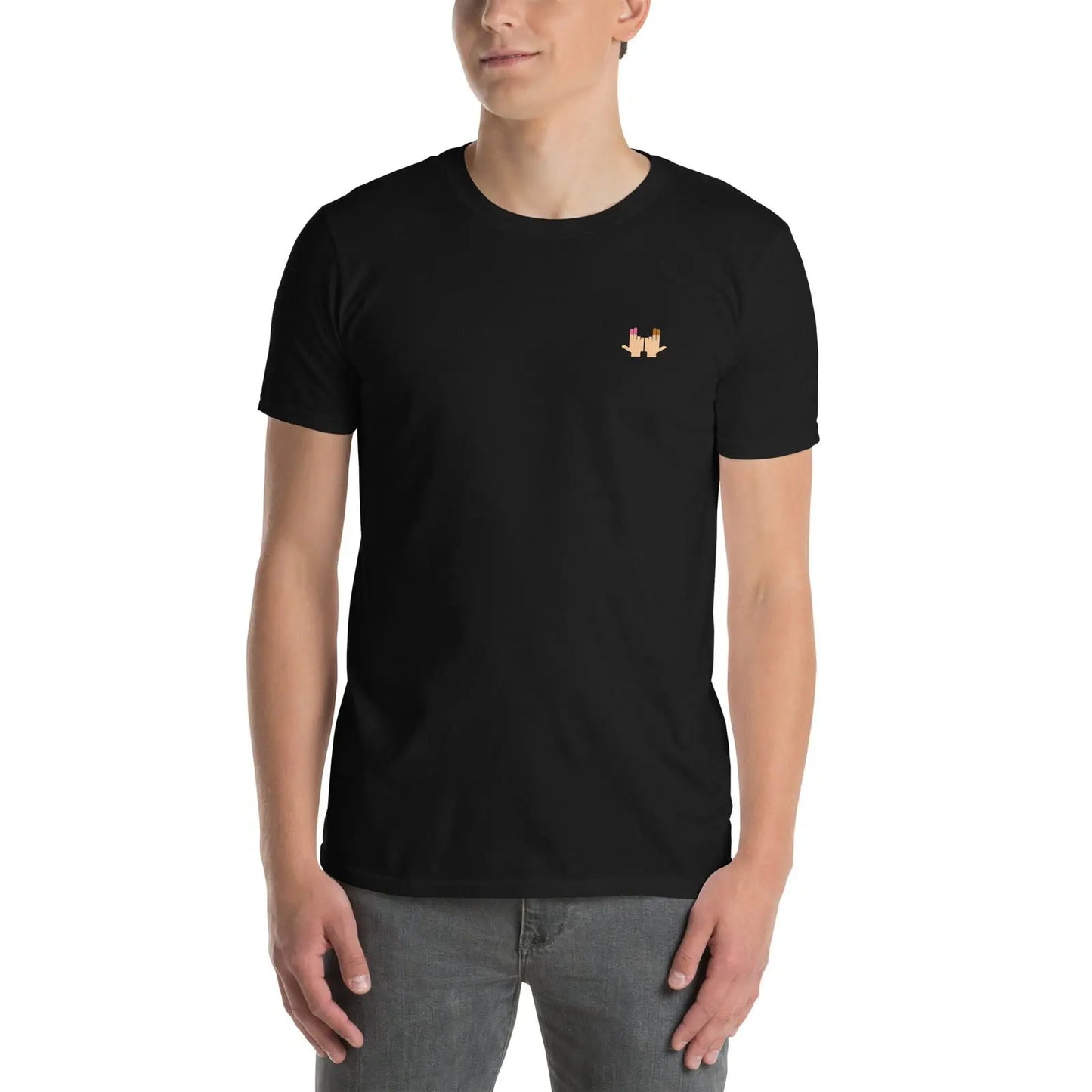T-shirt unisexe DP Double péné signe du J seul - Sedurro