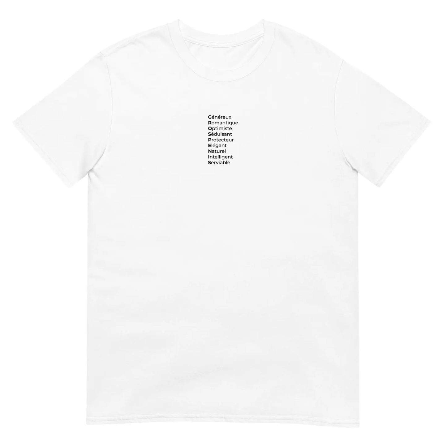 T-shirt unisexe Gros pénis qualités - Sedurro