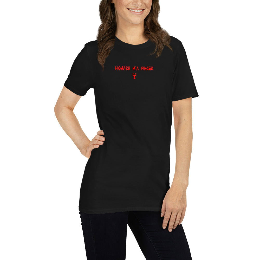 T-shirt unisexe Homard m'a pincer - Sedurro
